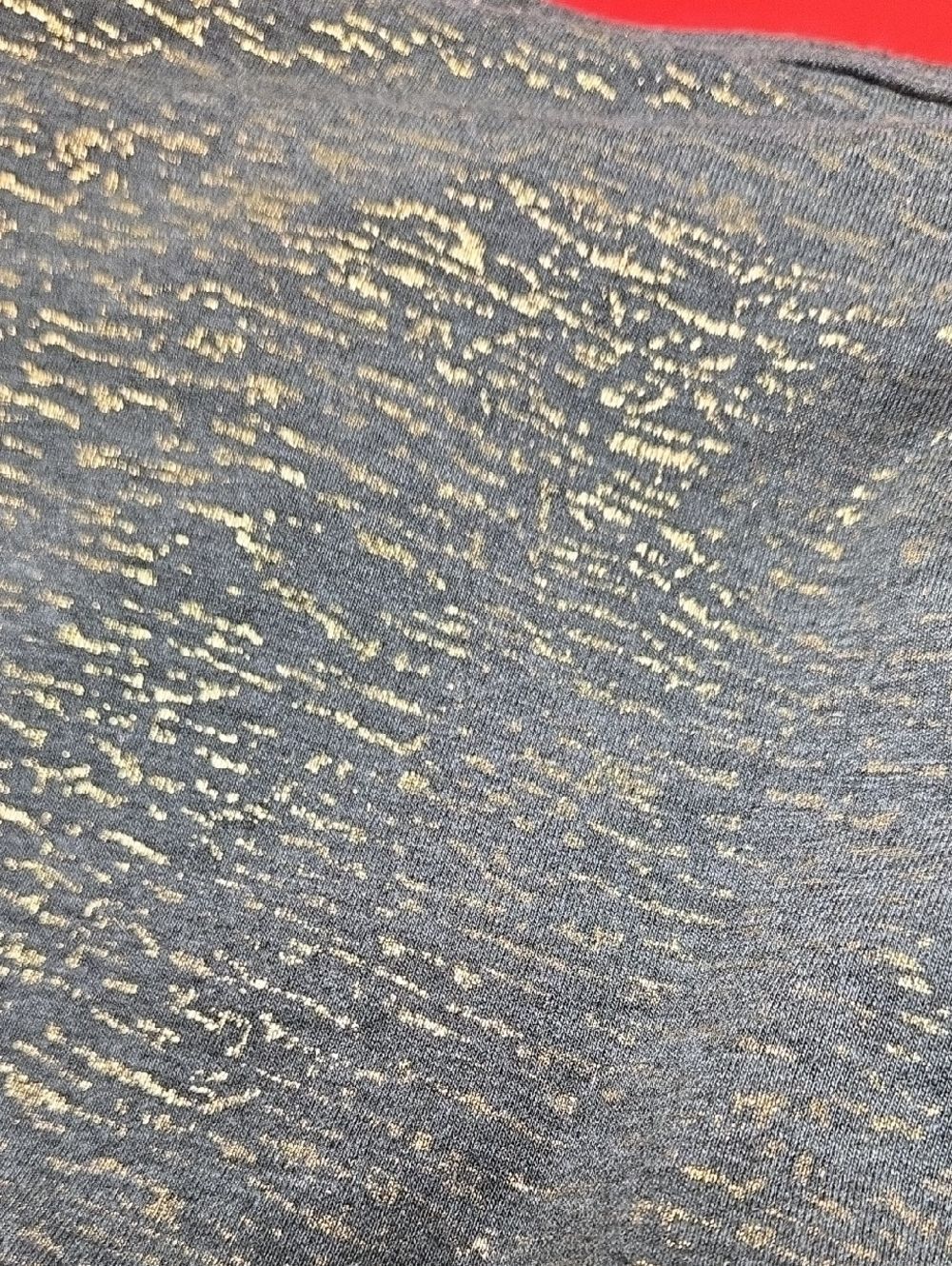 LuLaRoe Gray Metallic Midi Dress - Picture 4 of 4